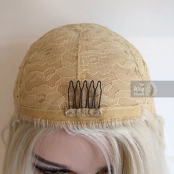 32“ Wavy Icy Blonde Synthetic Wig | Daenerys - Picture 10 of 15